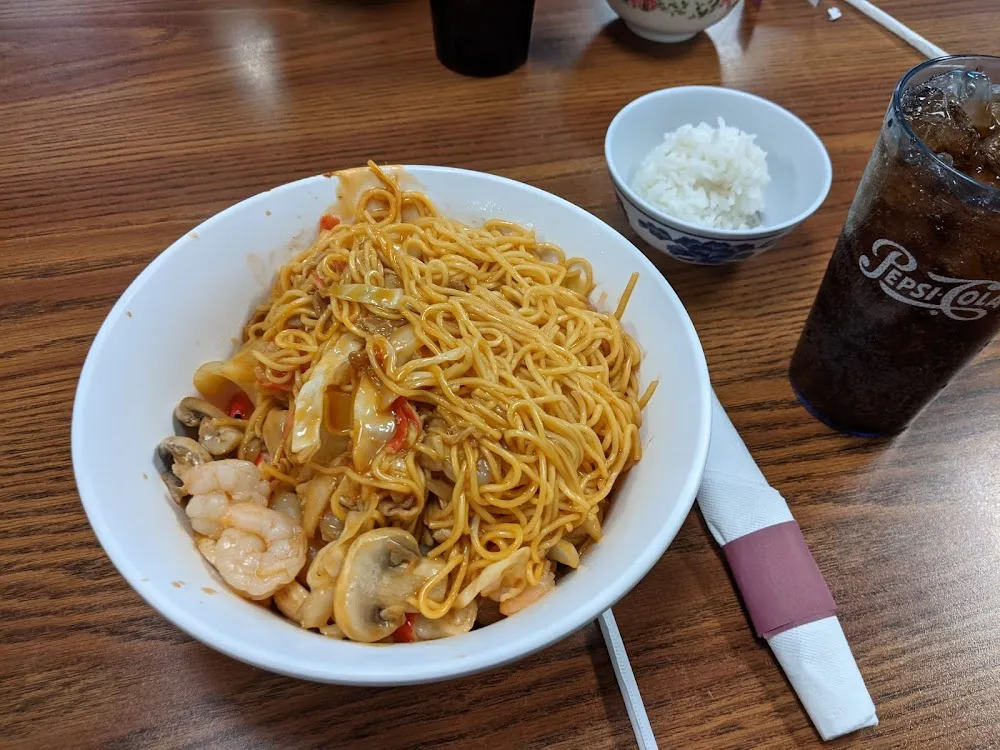 Mongolian Grill Noodles